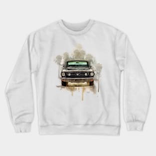 Ford Mustang splash art Crewneck Sweatshirt